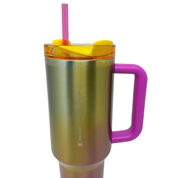 STARBUCKS STANLEY SUMMER GRADIENT Tumbler 40 oz. Quencher LIMITED EDITION!!! - Picture 2 of 9